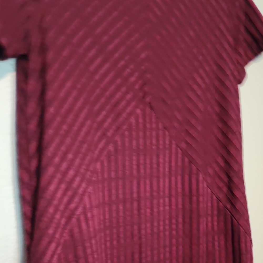 Apt. 9 Maroon Ribbed Mini Dress - Picture 3 of 4